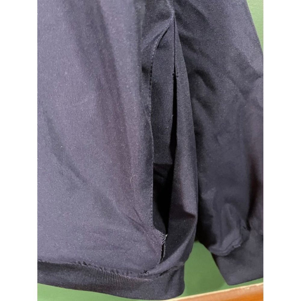 Tin Cup - Men's Blue V-Neck Long Sleeve Golf Windbreaker - Size XL - Picture 2 of 6